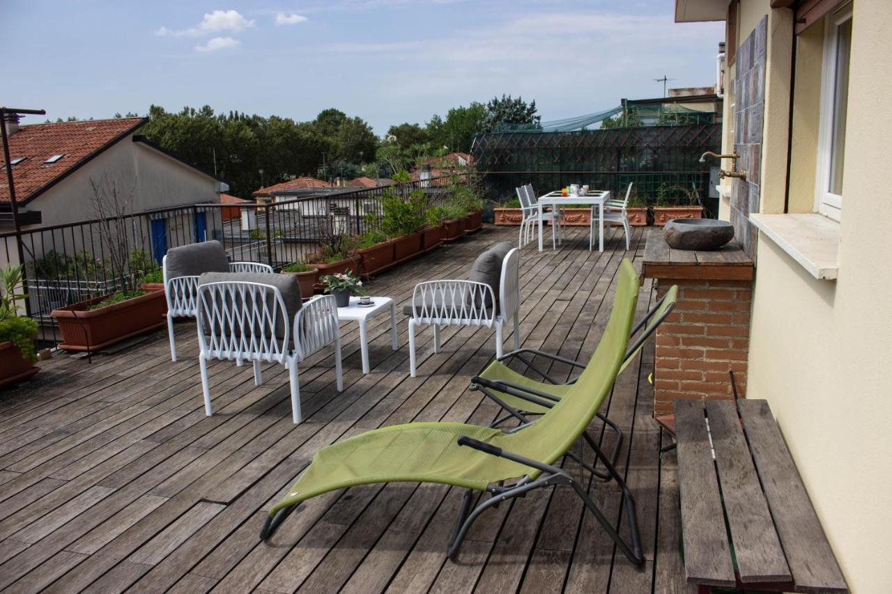 Apartmán Terrazza Privata Venezia Mestre Marghera Exteriér fotografie